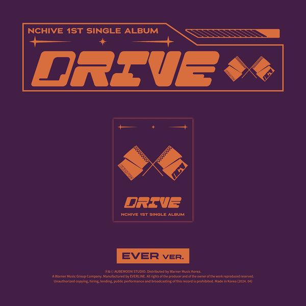 [Preventa] NCHIVE - Drive / 1st Single Album (EVER MUSIC ALBUM Ver.)
