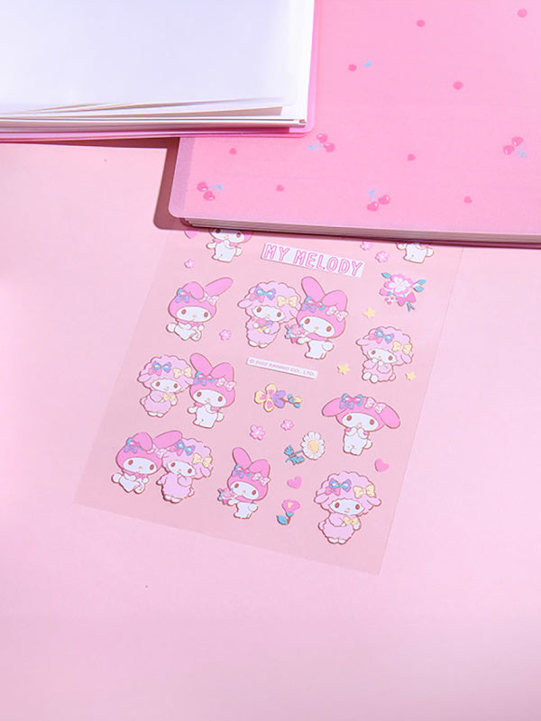 My melody || Lámina de stickers (3un.)