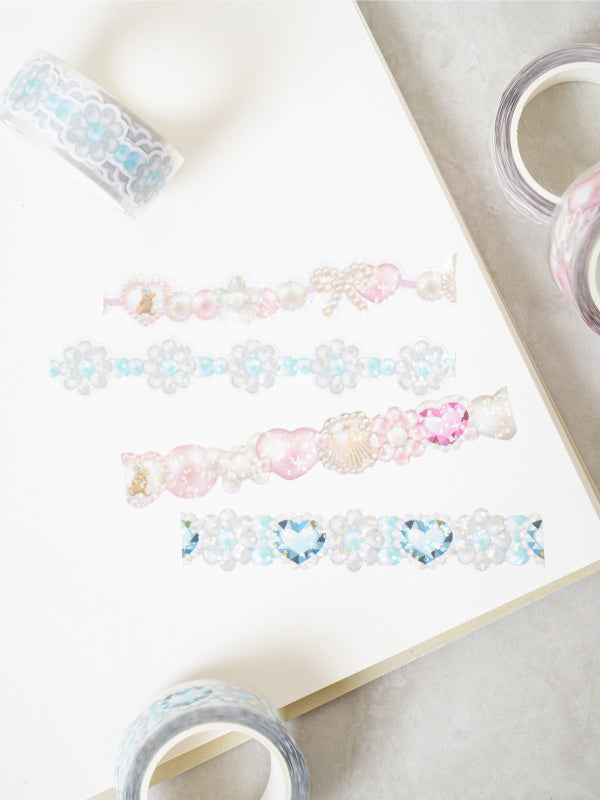 Masking tape jewels variedad (2 un)